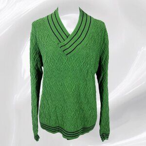 CAbi Lucky Day Varsity Pullover Sweater Size M  #4467